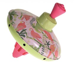 Egmont Toys Trompo loro metal 13 cm