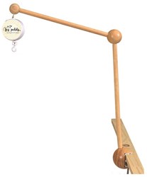 Egmont Toys Móvil de madera con mecanismo musical