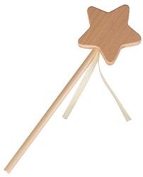 Egmont Toys Varita mágica de madera 7x24 cm (6 piezas)