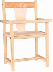 Egmont Toys Silla para muñecas madera 23x18x40 cm