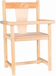 Egmont Toys Silla para muñecas madera 23x18x40 cm
