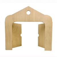 Egmont Toys Teatro de mesa de madera 48x28x45 cm