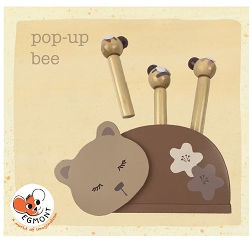 Egmont Toys Pop-up de madera Abejas 18x14x3,5 cm-2