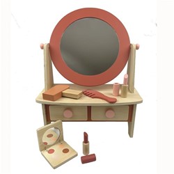 Egmont Toys Mesa de maquillaje de madera 14,5x20 cm