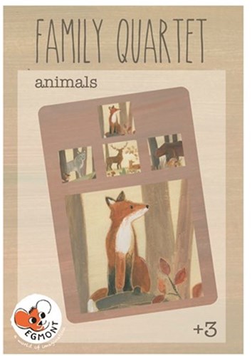 Egmont Toys Cuarteto Familiar Animales 10x14x3 cm