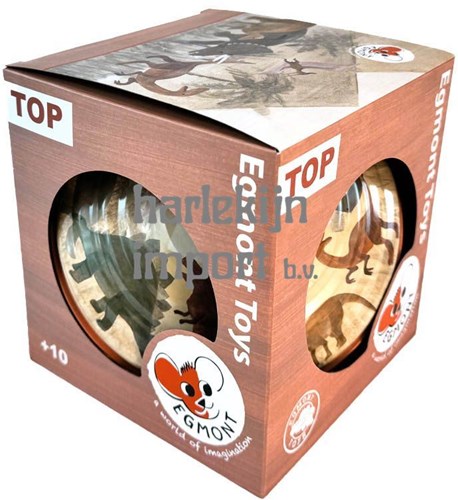 Egmont Toys peonza metal dinosaurio - juguete peonza 18 cm-2