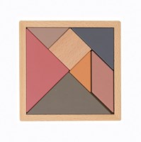 Egmont Toys tangram de madera juego educativo 15x15x1 cm multicolor