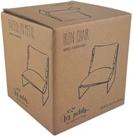 Egmont Toys silla de muñecas metal con cojín - mueble muñecas 17x15x15 cm-2