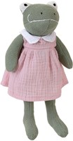 Egmont Toys peluche Paulette la rana - suave muñeco de peluche 30 cm