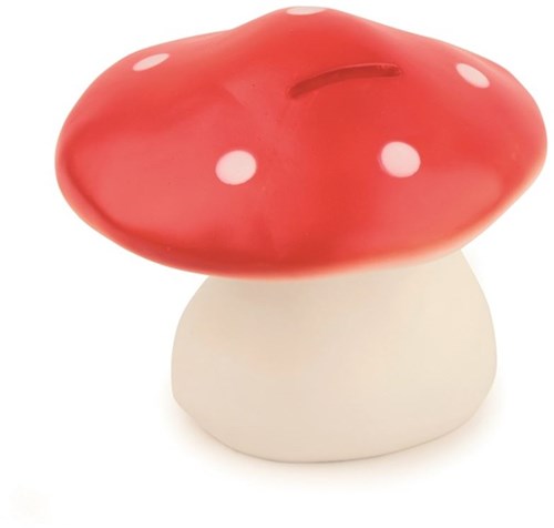 Egmont Toys hucha seta roja - hucha decorativa infantil 11 cm
