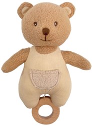 Egmont Toys osito musical algodón orgánico 18 cm Nana Mozart