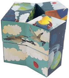Egmont Toys cubo juguete Infinity cube cartón cielo 9x9x9 cm