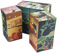 Egmont Toys cubo juguete Infinity cube Estaciones cartón FSC 9x9x9 cm