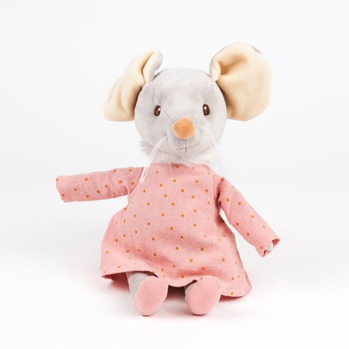 Egmont Toys peluche ratón Agathe rosa 26 cm para niños