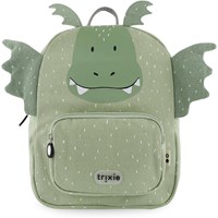 Trixie mochila infantil verde - Mr. Dragon - mochila escolar con dragón