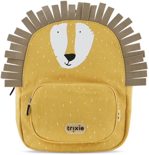 Trixie mochila infantil repelente al agua Mr. León mochila escolar amarilla león