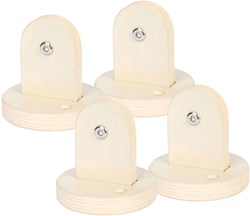 Small Foot soportes de pared para estructura de escalada Adventure set 4 madera