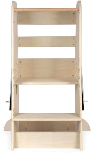 Small Foot torre de aprendizaje de madera pingüino Wild Life - taburete Montessori 92cm-3