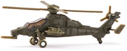 Siku helicóptero militar juguete verde metal y plástico