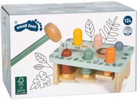 Small Foot banco de madera con martillo safari FSC juguete sostenible