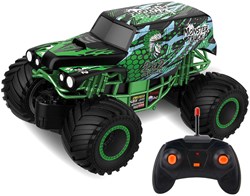 Gear2Play RC Monster Destroyer camión monstruo teledirigido verde 1:20 coche de juguete