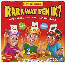 Spin Master juego de mesa RARA ¿Qué soy? - juego familiar con cintas para la cabeza