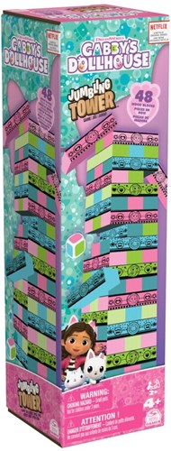 van der Meulen Gabby's Dollhouse torre de madera juego infantil 48 bloques-2