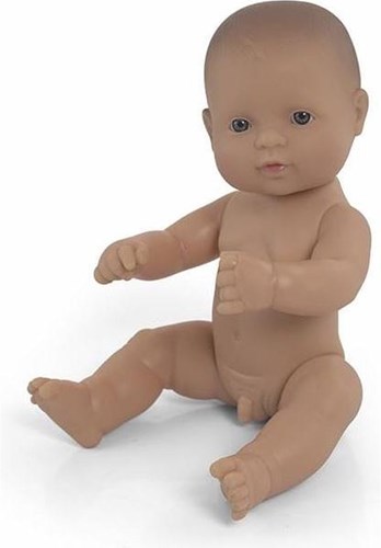 Miniland Muñeco Bebé Niño Aroma Vainilla Impermeable 32cm Juguete