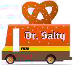 Candylab Candycar Vans - Pretzel Van - Dr. Salty