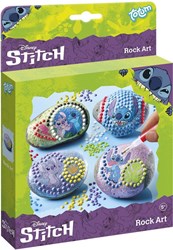Totum Disney Stitch piedras para decorar - set creativo rock art