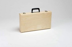 Choroi estuche de madera lira infantil - caja resistente para instrumento musical