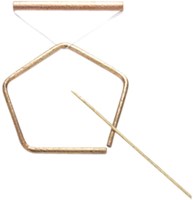Choroi pentangel instrumento musical bronce martillado set con accesorios