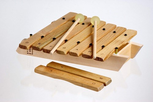 Auris xilófono instrumento musical educativo XRV-007 pentatónico 7 notas