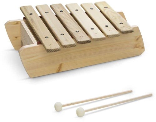 Auris instrumento musical de madera marimba bebé 6 tonos juguete educativo