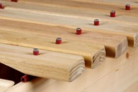 Auris marimba instrumento musical pentatónico 8 notas madera de acacia-2