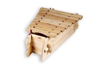 Auris marimba instrumento musical pentatónico 8 notas madera de acacia-3
