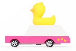 Candylab coche de juguete Duckie Wagon - juguete de madera colorido para niños