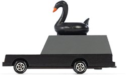 Candylab coche de juguete Black Swan Wagon - coche de madera retro