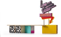 Candylab juguete de madera - Set de juego Lone Cactus Motel para niños-2