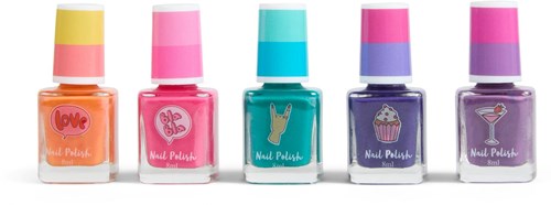 Canenco esmalte de uñas color changing 5-pack para niños multicolor-3