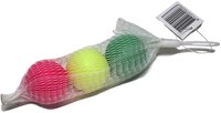 Angel Sports pelotas de beachball - set de 3 unidades en red - juguete colorido