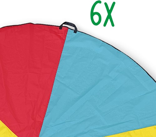 Ses juguete paracaídas tucán volador - juego exterior colorido-2