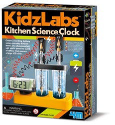 4M KidzLabs reloj de ciencia de cocina set educativo STEM