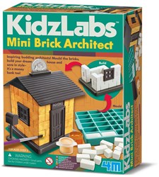 4M set de juguete arquitectura kit mini ladrillos creativo