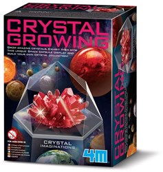 4M Science in action crecimiento de cristales espacio rojo juguete educativo