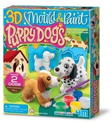 4M Casting and Painting 3D Puppy Dogs