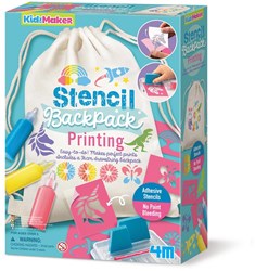 4M Backpack Template Prints