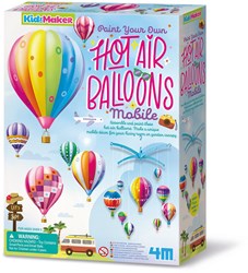 4M Pinta tus propios globos aerostáticos móviles