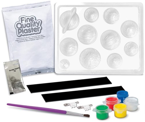 4M set creativo Sistema Solar - juguete educativo para pintar-3