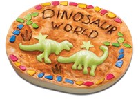 4M Fundición y pintura de piedra de dinosaurio-2
